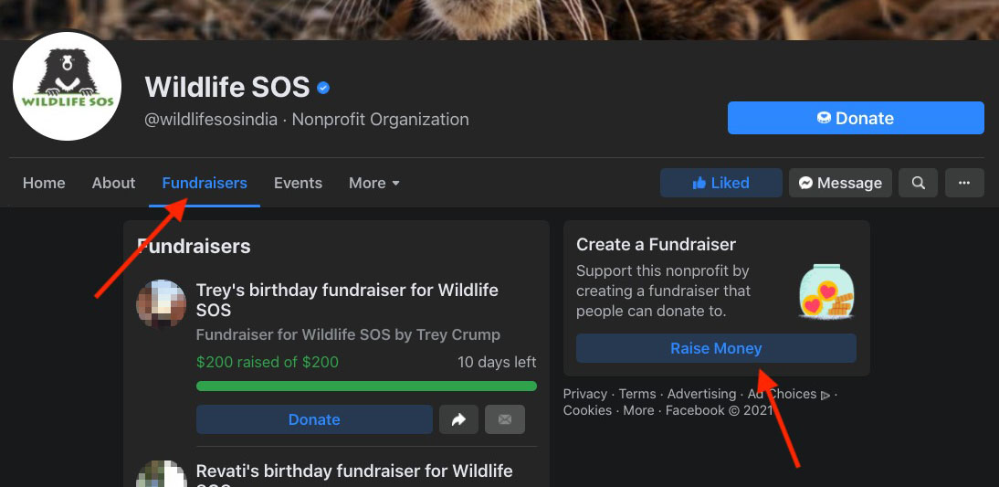 FUNDRAISE ON FACEBOOK